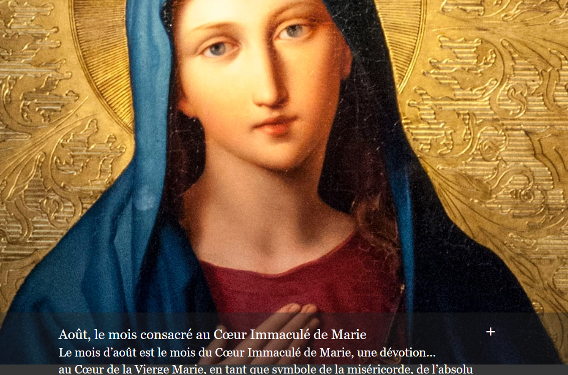 Cœur Immaculé de Marie – Nature et Christianisme